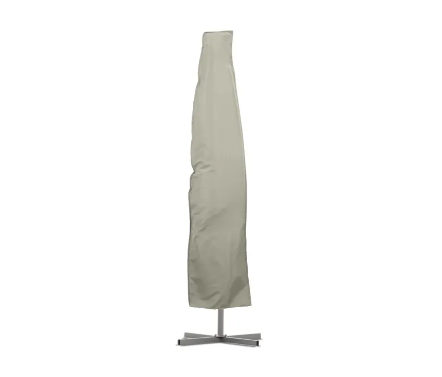Leco Ampelschirm* Ø 300 cm, inkl. Schirmständer und Abdeckhaube, hellgrau