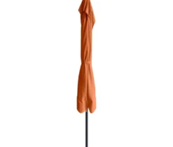 Leco Balkon-Sonnenschirm, 230 x 130 cm, orange