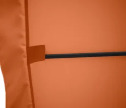 Leco Balkon-Sonnenschirm, 230 x 130 cm, orange