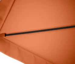 Leco Balkon-Sonnenschirm, 230 x 130 cm, orange