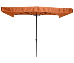 Leco Balkon-Sonnenschirm, 230 x 130 cm, orange