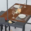 Leco Bartisch und 4 Hocker