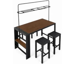 Leco Bartisch und 4 Hocker