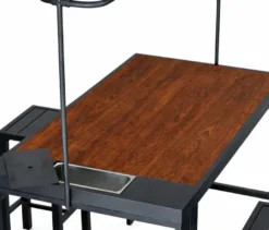 Leco Bartisch und 4 Hocker