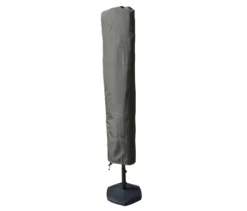 LECO Doppel-Sonnenschirm* mit LED-Beleuchtung, oval, ca. 270 x 460 cm, anthrazit