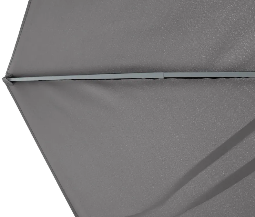 Leco Doppelsonnenschirm, 270 x 460 cm*, anthrazit