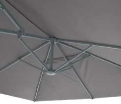 Leco Doppelsonnenschirm, 270 x 460 cm*, anthrazit