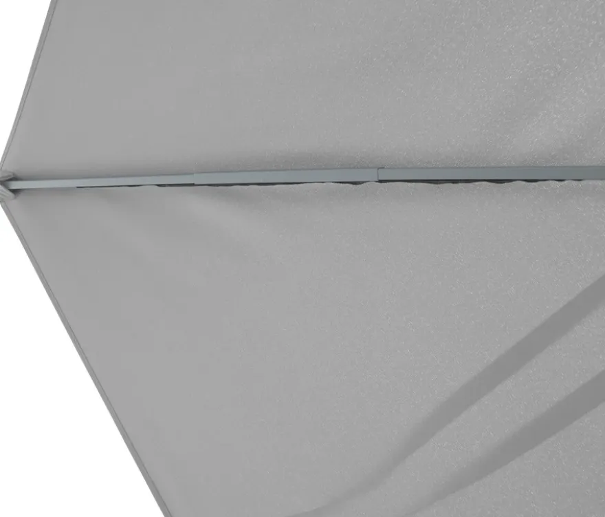 Leco Doppelsonnenschirm, 270 x 460 cm*, hellgrau