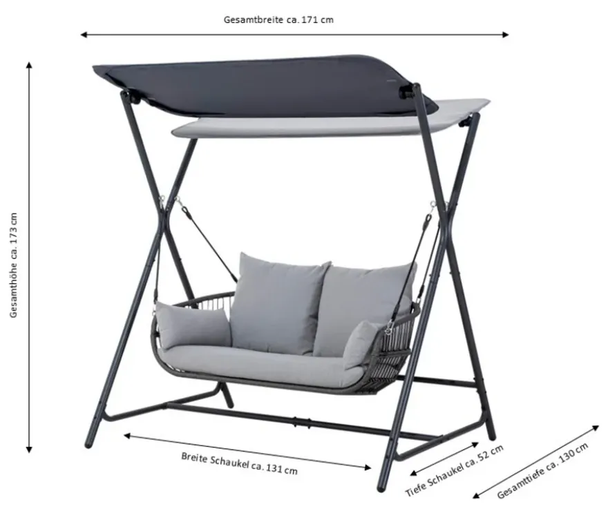 Leco Hollywoodschaukel