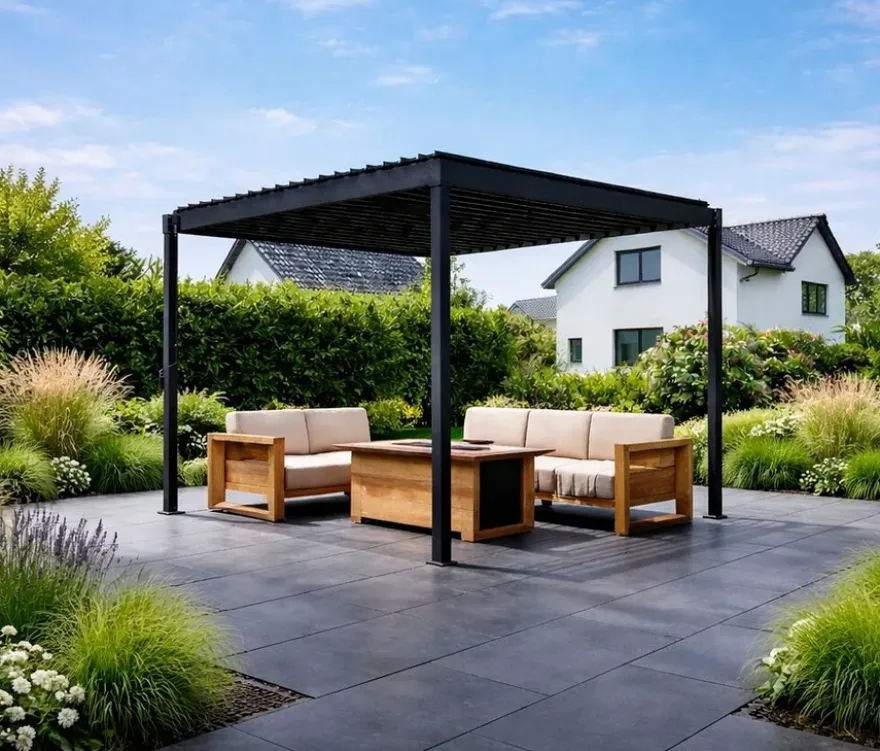 Leco Lamellenpergola 360 x 300 cm