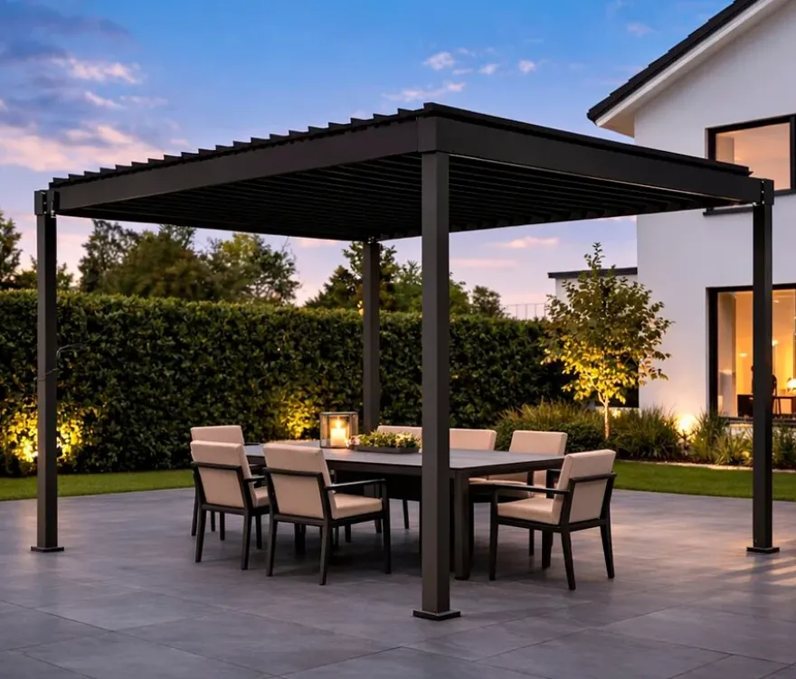 Leco Lamellenpergola 360 x 300 cm