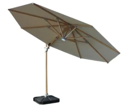 Leco LED-Ampelschirm*, ca. 350 cm, inkl. Abdeckhaube