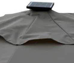 Leco LED-Ampelschirm*, ca. 350 cm, inkl. Abdeckhaube