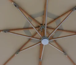 Leco LED-Ampelschirm*, ca. 350 cm, inkl. Abdeckhaube