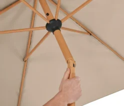 Leco Marktschirm*, beige
