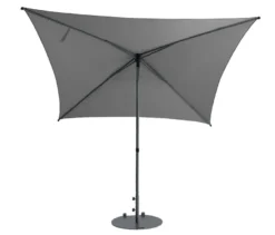 Leco Marktschirm*, 250 x 250 cm, inkl. Abdeckhaube, anthrazit