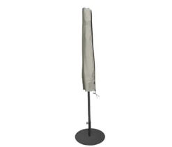Leco Marktschirm*, 250 x 250 cm, inkl. Abdeckhaube, hellgrau