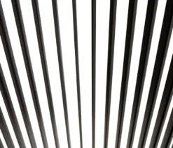 Leco Premium Pergola, 3 x 4 m, inkl. 2 Seitenwänden, anthrazit