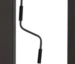 Leco Premium Pergola, 3 x 4 m, inkl. 2 Seitenwänden, anthrazit