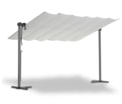 Leco Sonnendach, 400 x 250 cm, hellgrau