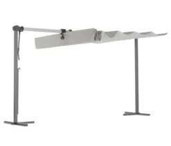Leco Sonnendach, 400 x 250 cm, hellgrau