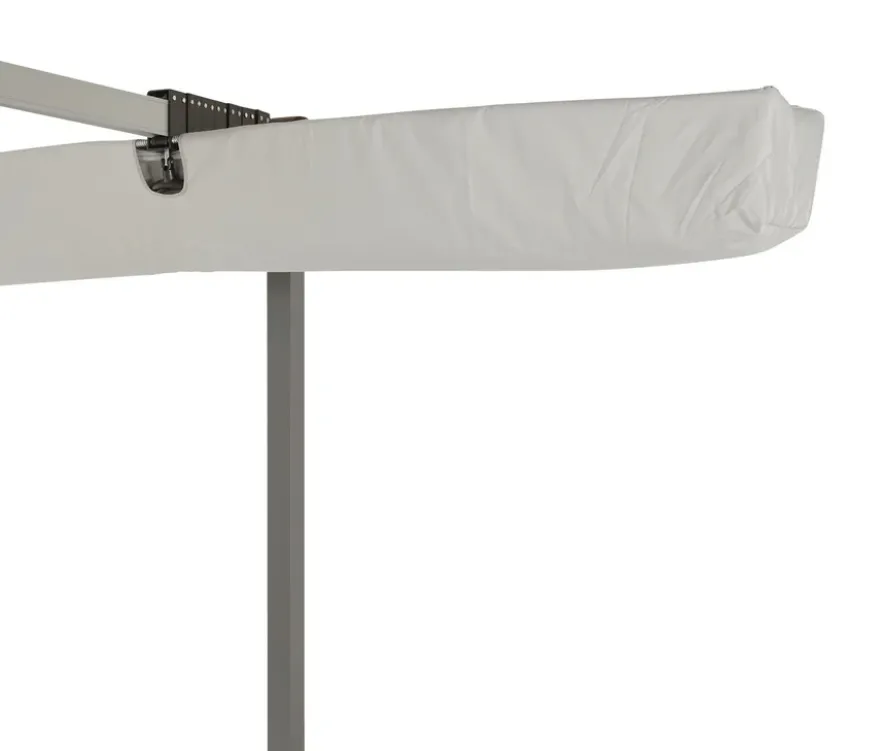Leco Sonnendach, 400 x 250 cm, hellgrau