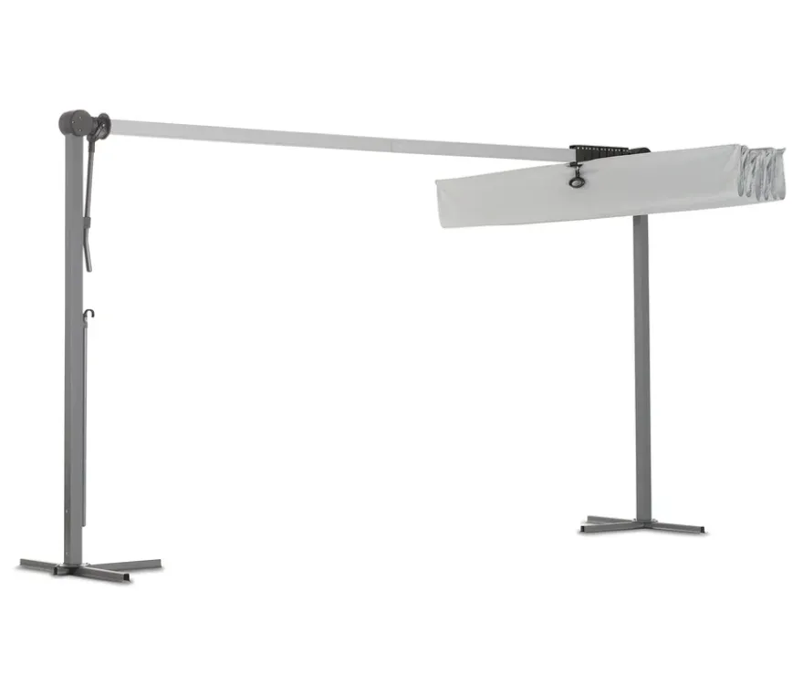 Leco Sonnendach, 400 x 250 cm, hellgrau