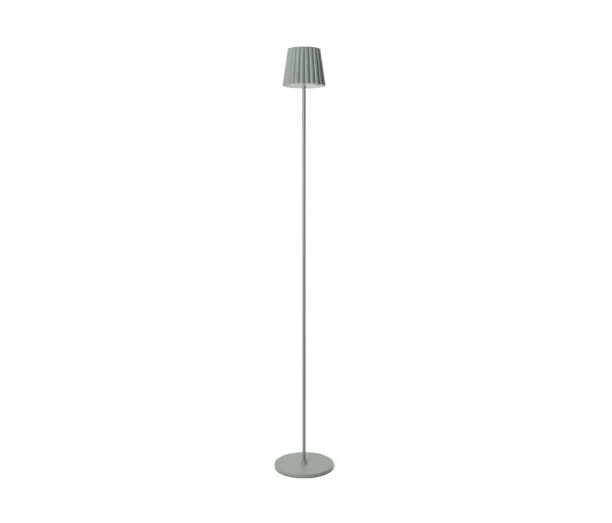 LED-Akku-Outdoor-Stehleuchte, salbei
