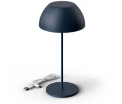 LED-Akku-Tischleuchte, dunkelblau