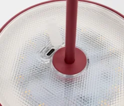 LED-Akku-Tischleuchte, rot