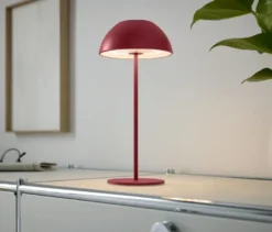 LED-Akku-Tischleuchte, rot