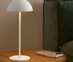 LED-Akku-Tischleuchte, weiß