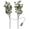 2 LED-Dekozweige
