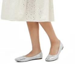 Leder-Ballerinas