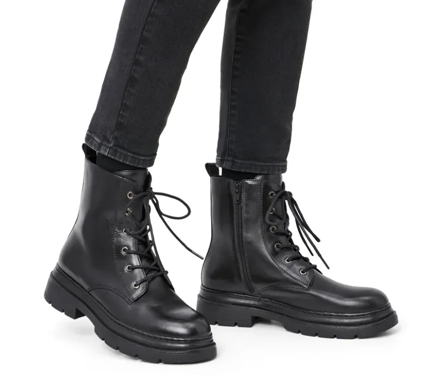 Leder-Boots