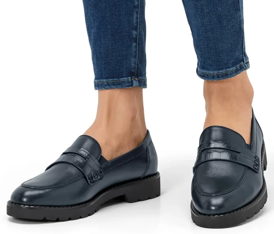 Leder-Loafer