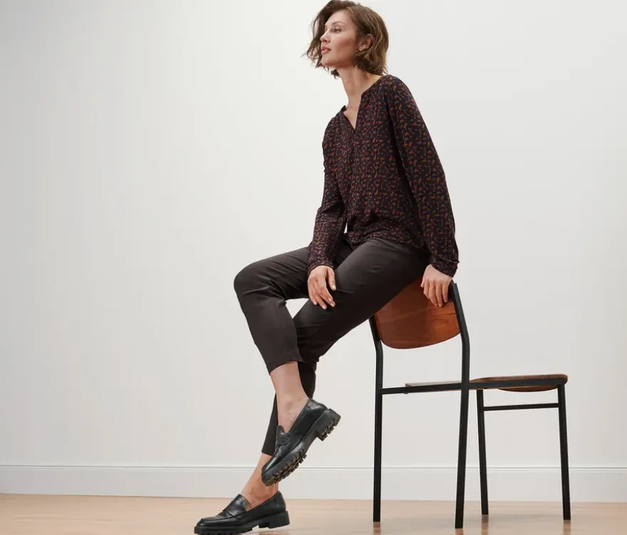 Leder-Loafer