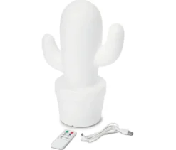 LED-Outdoor-Akku-Tischleuchte, Kaktus
