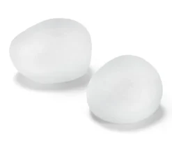 2 LED-Outdoor-Dekosteine