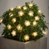 LED-Outdoor-Lichterkette »Blüten«