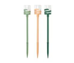 3 LED-Outdoor-Spieße