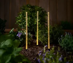 3 LED-Outdoor-Spieße