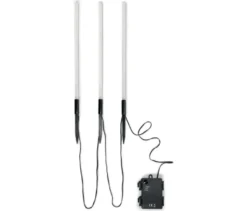 3 LED-Outdoor-Spieße