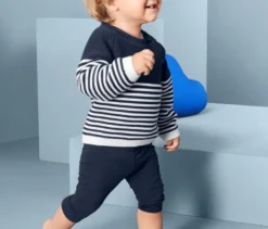 5 Leggings, blau, grün, grau