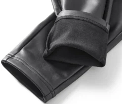 Leggings in Lederoptik