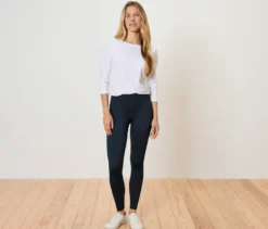 Leggings in Rippoptik