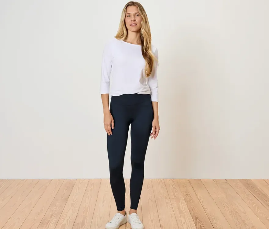 Leggings in Rippoptik