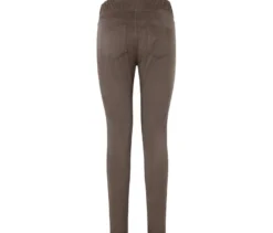 Leggings in Veloursoptik, taupe