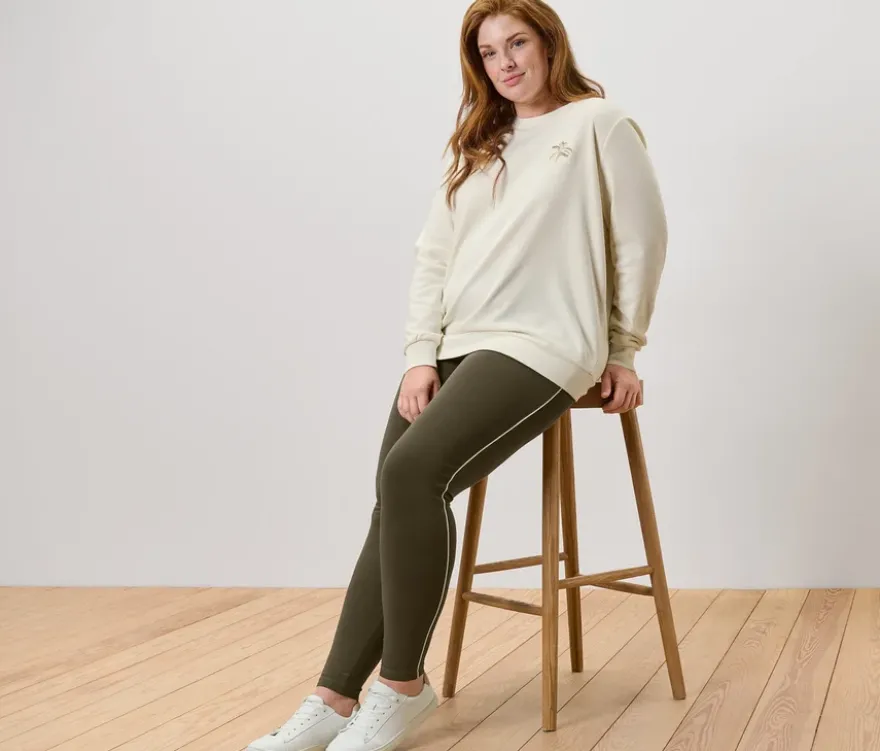 Leggings mit Paspelierung