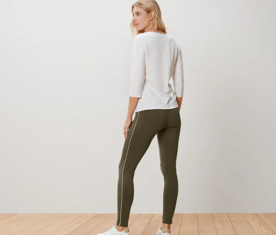 Leggings mit Paspelierung